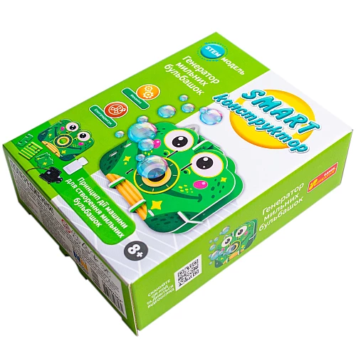 Науковий STEM набір Генератор мильних бульбашок