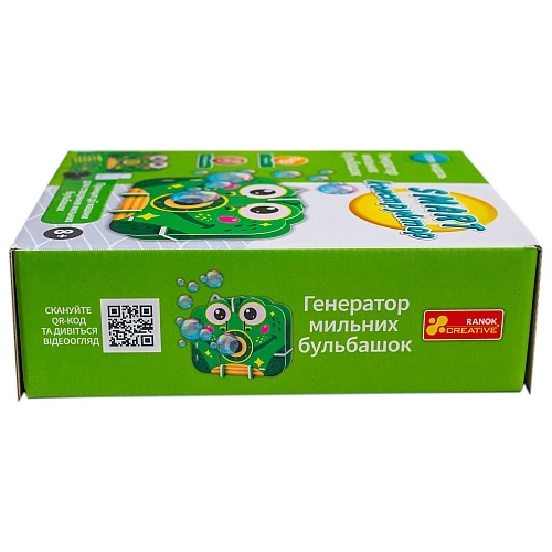 Науковий STEM набір Генератор мильних бульбашок