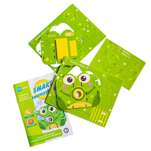 Науковий STEM набір Генератор мильних бульбашок