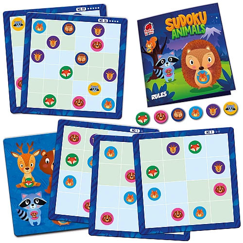 Магнітна гра Судоку Тварини