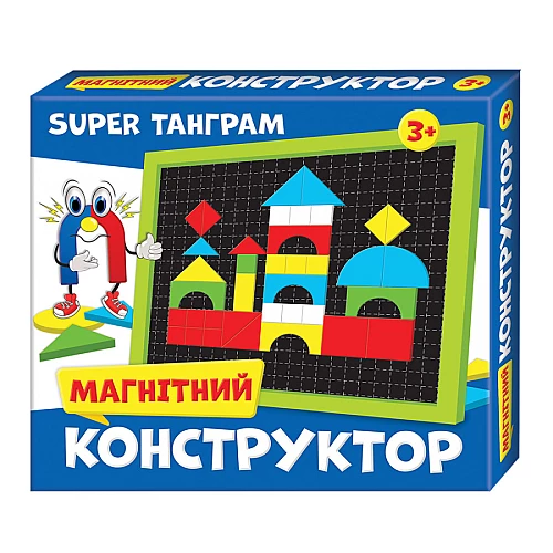 Магнитный конструктор Супер танграм Магнитный конструктор Супер танграм