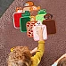 Развивающий набор тактильных фигурок Животные (8 шт)