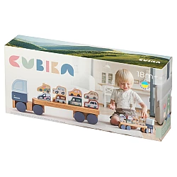 Розвиваючий набір Вантажівка з легковими автомобілями