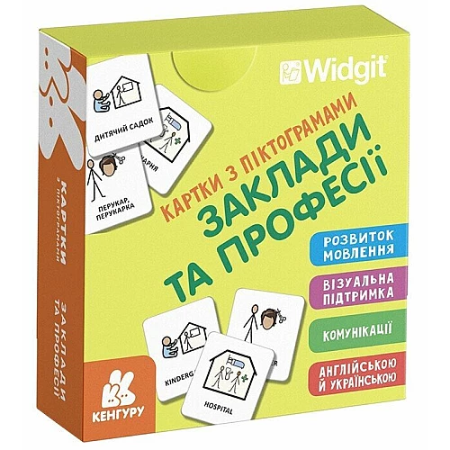 Навчальні картки Заклади та професії