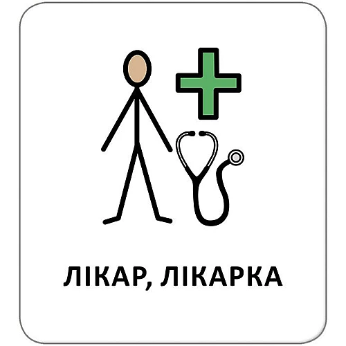 Навчальні картки Заклади та професії