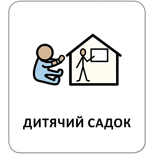 Навчальні картки Заклади та професії