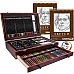 Творческий набор для рисования в деревянном боксе (145 предметов) от US Art Supply