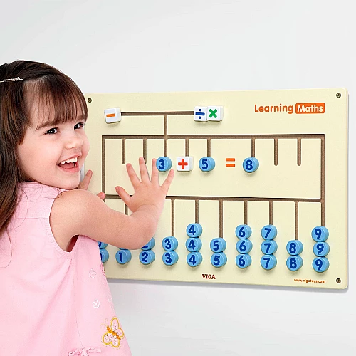Розвиваюча іграшка бізіборд Арифметика від Viga Toys