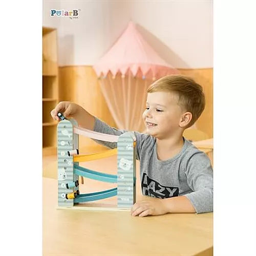 Развивающий набор Автотрек PolarB от Viga Toys Развивающий набор Автотрек PolarB от Viga Toys