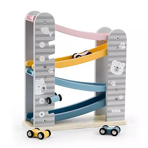 Развивающий набор Автотрек PolarB от Viga Toys Развивающий набор Автотрек PolarB от Viga Toys