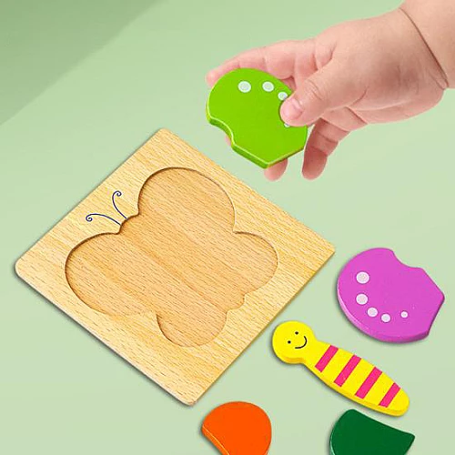 Развивающая игрушка пазл Бабочка от Obetty