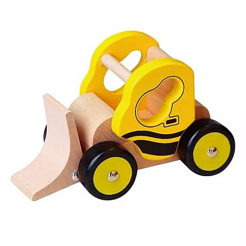Розвиваюча дерев'яна іграшка Бульдозер від Viga Toys Розвиваюча дерев'яна іграшка Бульдозер від Viga Toys