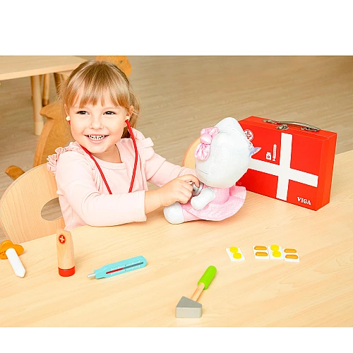 Развивающий набор Чемодан доктора от Viga Toys