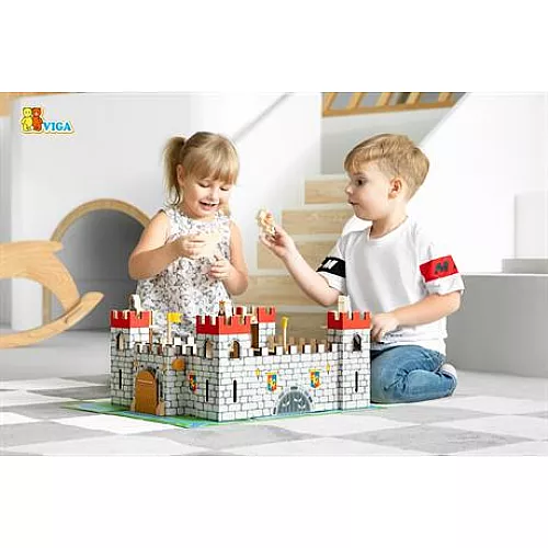 Развивающий набор Замок от Viga Toys Развивающий набор Замок от Viga Toys