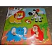Розвиваючий пазл Дикі тварини від Viga Toys