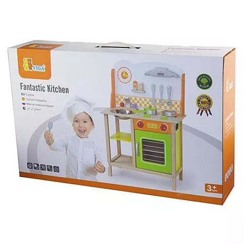 Розвиваючий набір Кухня від Viga Toys Розвиваючий набір Кухня від Viga Toys