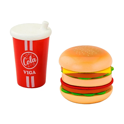Розвиваючий набір Кола і гамбургер від Viga Toys