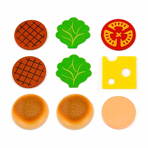 Розвиваючий набір Кола і гамбургер від Viga Toys