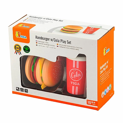 Розвиваючий набір Кола і гамбургер від Viga Toys
