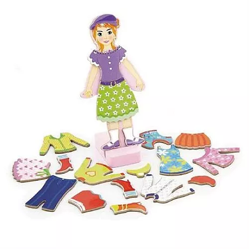 Розвиваючий магнітний набір Модний гардероб від Viga Toys Розвиваючий магнітний набір Модний гардероб від Viga Toys