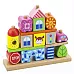 Развивающий набор кубиков Городок от Viga Toys
