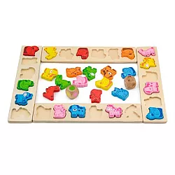 Настольная игра сортер с животными от Viga Toys
