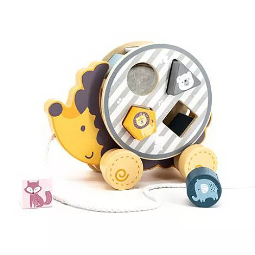 Развивающая деревянная каталка-сортер Ежик от Viga Toys Развивающая деревянная каталка-сортер Ежик от Viga Toys