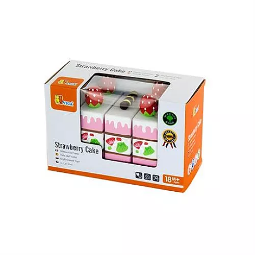 Ігровий набір Полуничний торт від Viga Toys