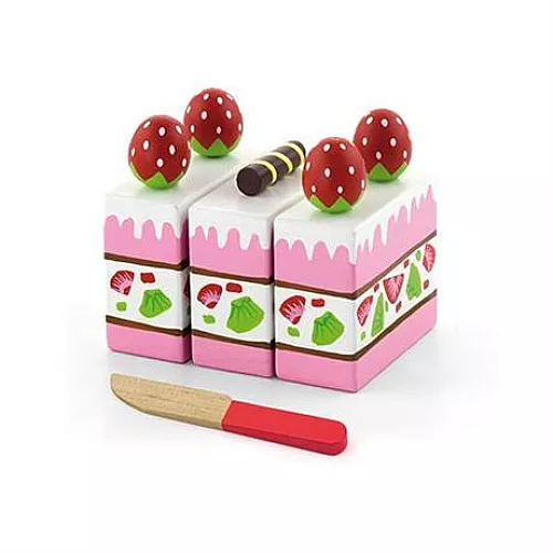 Ігровий набір Полуничний торт від Viga Toys