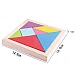 Розвиваюча гра-головоломка Кольоровий танграм 14*14 см від Obetty