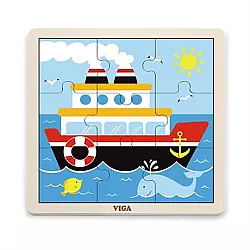 Розвиваючий пазл Корабель від Viga Toys