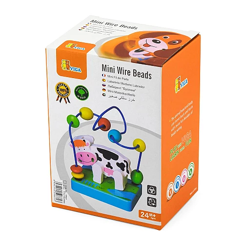 Развивающая игрушка лабиринт Буренка от Viga Toys