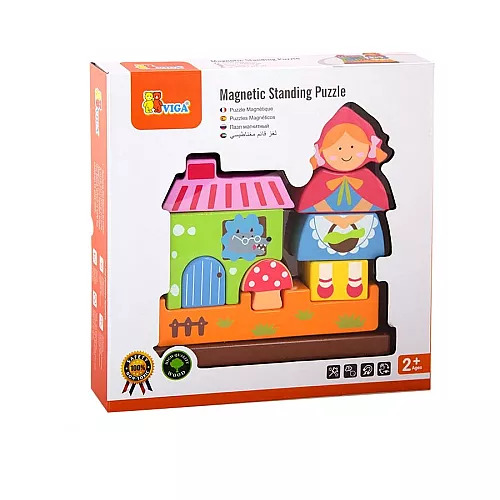 Розвиваючий 3D пазл Червона Шапочка від Viga Toys Розвиваючий 3D пазл Червона Шапочка від Viga Toys