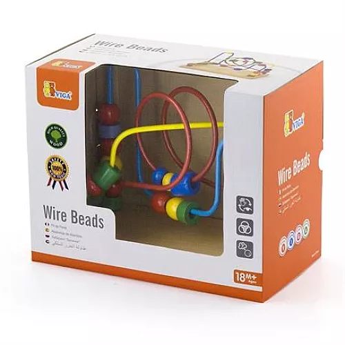 Развивающая игрушка Лабиринт с бусинками от Viga Toys