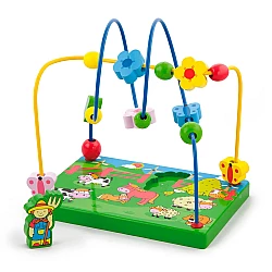 Розвиваюча іграшка дротяний лабіринт Ферма від Viga Toys
