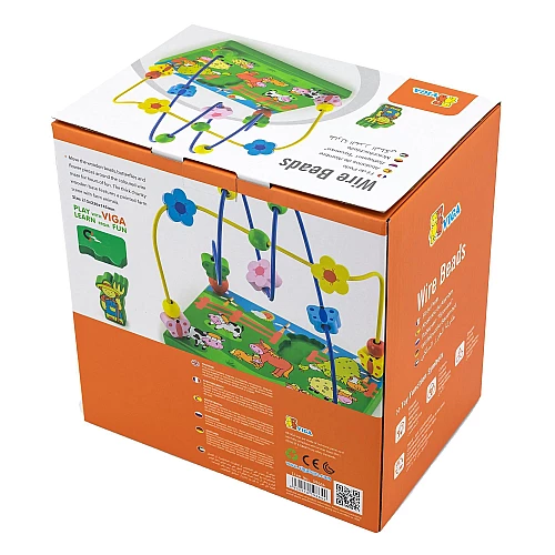 Розвиваюча іграшка дротяний лабіринт Ферма від Viga Toys