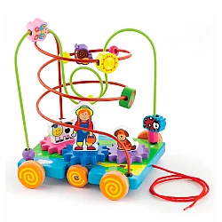 Развивающая игрушка каталка лабиринт от Viga Toys