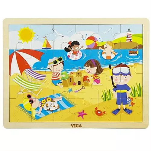 Развивающий пазл Лето от Viga Toys Развивающий пазл Лето от Viga Toys