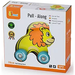 Развивающая игрушка каталка Лев от Viga Toys