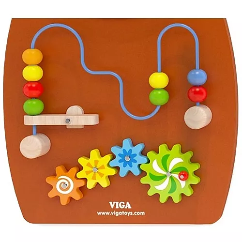 Розвиваючий бізіборд з шестернями Кінь від Viga Toys Розвиваючий бізіборд з шестернями Кінь від Viga Toys