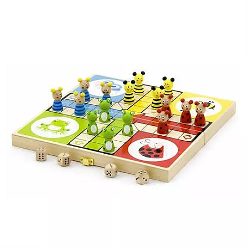 Стратегічна настільна гра Лудо від Viga Toys Стратегічна настільна гра Лудо від Viga Toys