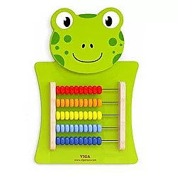 Развивающий бизиборд со счетами Лягушка от Viga Toys