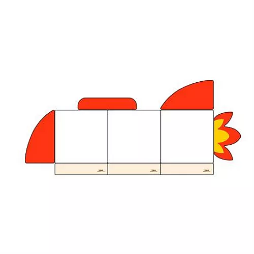Набір Магнітні дошки Ракета №10 від Viga Toys
