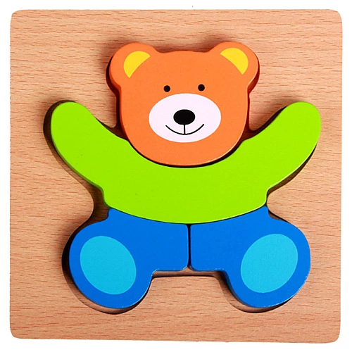 Развивающая игрушка пазл Мишка от Obetty