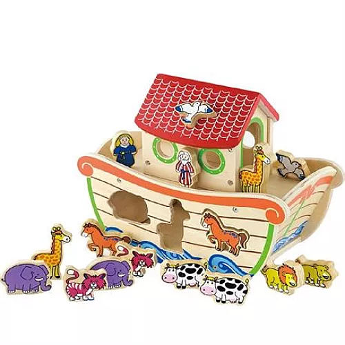 Развивающая игрушка сортер Корабль с животными от Viga Toys Развивающая игрушка сортер Корабль с животными от Viga Toys