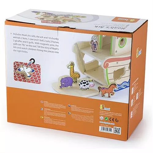 Развивающая игрушка сортер Корабль с животными от Viga Toys Развивающая игрушка сортер Корабль с животными от Viga Toys