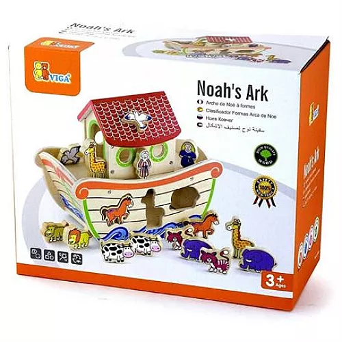 Развивающая игрушка сортер Корабль с животными от Viga Toys Развивающая игрушка сортер Корабль с животными от Viga Toys