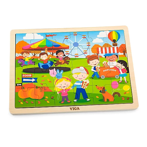 Развивающий пазл Осень от Viga Toys