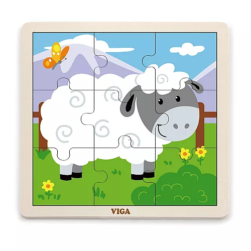 Розвиваючий пазл Овечка від Viga Toys Розвиваючий пазл Овечка від Viga Toys