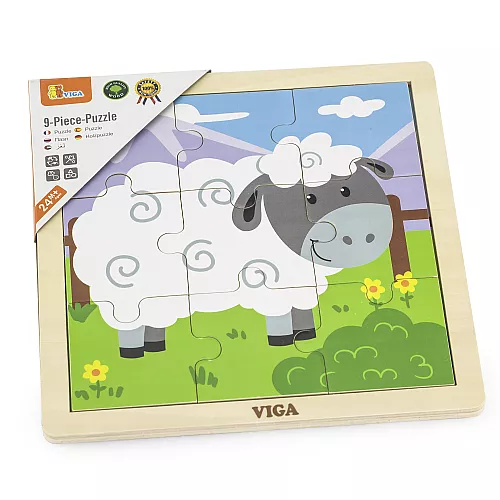 Розвиваючий пазл Овечка від Viga Toys Розвиваючий пазл Овечка від Viga Toys